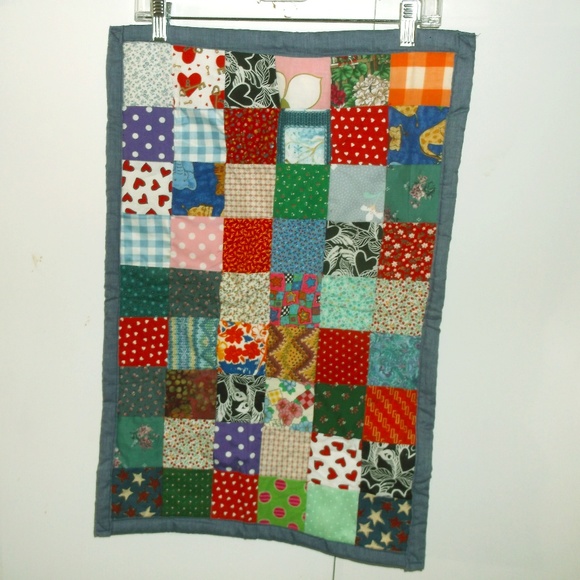 Royale Ragbag Other - Handcrafted Patchwork Doll Scrappy Quilt Wall Hang
